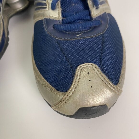 Nike Shox Turbo 8 Shoes Sneakers Boy's Youth 7Y Blue Gray Athletic 344933-402 - Picture 6 of 16